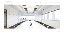 Desktop Screenshot of espaces-interieurs.com